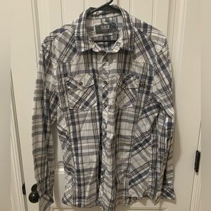BKE button down shirt size large